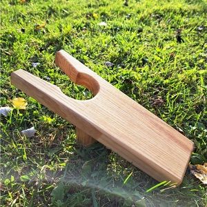 Solid oak boot jacks